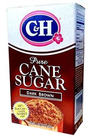 C&H Pure Cane Sugar Dark Brown 1lb