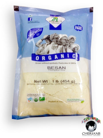 24 Mantra Organic Besan 1lb