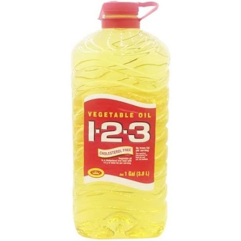 123 Vegetable Oil 1G