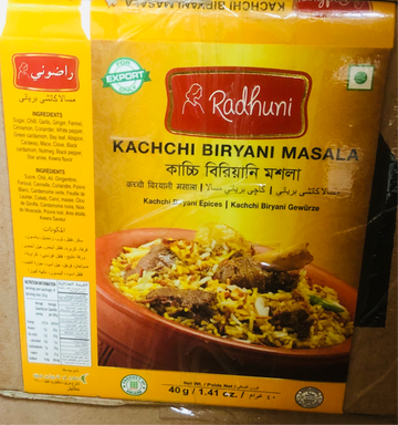 Radhuni Kachchi Biryani Masala 40g