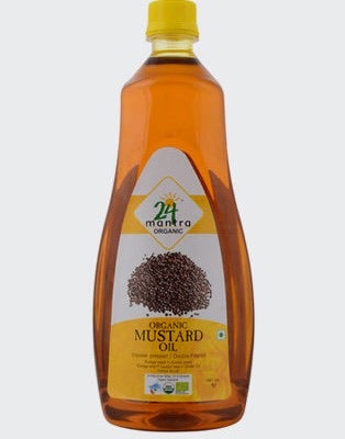 24 Mantra Mustard Oil Organic 1000ml